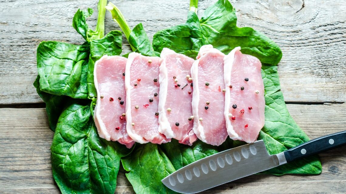Mageres Schweinefleisch